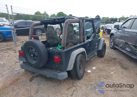 2004 Jeep Wrangler X from USA, damaged, VIN 1J4FA39S84P714902